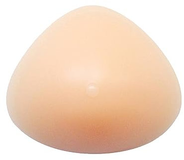 CHICTRY Womens Silicone Breast Forms Fake Boobs Bra Inserts Breast Enhancers Inserts for Crossdresser Mastectomy Transgender Nude C-100g 1Pc