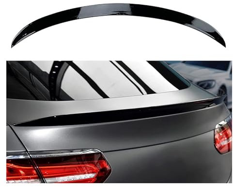 SANSHAOS Heckspoiler für Mercedes-Benz Glc Coupe C253 Glc260 300 2016-2021 Amg,ABS Material Spoiler Auto Heckflügel Dachspoilerflügel Heckflügel Lippe Auto Tuning