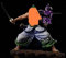 MOPQMKT 20CM Anime Figur, Anime Heroes Figur PVC Super Figure Collection – Lorenor Roronoa Zoro, Fan Sammlerstück Animationen Charakter Modell für Schreibtische, Autoinnenräume