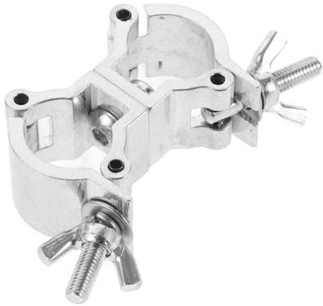 BESTonZON Light Clamp for Truss Spotlight Clamps Aluminum Alloy Cross Buckle Fit for Mm Tubes