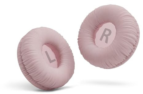 XANAD Replacement Ear Pads Compatible with JBL Tune 510BT / 520BT / 570BT / 660NC / JBL Live 460NC / 670NC / JR310BT / JR300BT, Sony MDR-ZX110 and More Headphones EarPads（Pink）