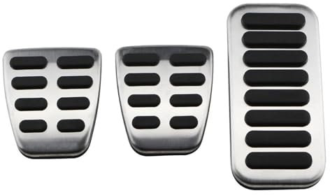 Auto Pedal Für Hyundai Für Elantra Für I30 Für Kona 2017-2021 Ceed Edelstahl Gas Bremspedal Auto Pedale Abdeckung Bremse Pedalkappen(MT)