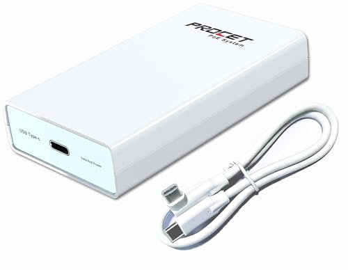 PROCET Gigabit PoE a USB-C Adattatore Convertitore fino a 23W IEEE802.3AT per tablet, iPad, Raspberry Pi 5, tablet Android, Nintendo Switch, UniFi G4 Pro, Galaxy Tab A8 e Home Assistant
