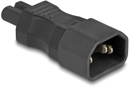 DELOCK Netzadapter IEC 60320 - C14 auf C7, Stecker/Buchse