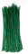 zuizhan Kabelbinder Grün Wetterfest 100 Stück, 200 m x 4 mm, Kabelbinder UV Beständig Dunkelgrün, 15 kg Zugfestigkeit, Selbstsichernde Nylon-Bänder für den Innen- und Außenbereich, Haushalt, Büro