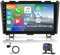 Hodozzy 2G+64G Android Radio de Coche para Honda CRV CR-V 3 RE 2007-2011 Carplay Android Auto Inalámbrico, Pantalla Coche 2 DIN 9 Pulgadas con GPS WiFi Bluetooth FM RDS HiFi Radio Canbus + Cámara