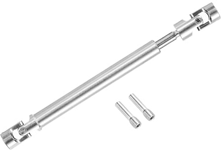 QUARKZMAN 1/10 RC Antriebswelle CVD Antriebswellen 140-220mm | Metall Universal Ersatz Upgrade Teile für 1/10 RC SCX10 90046