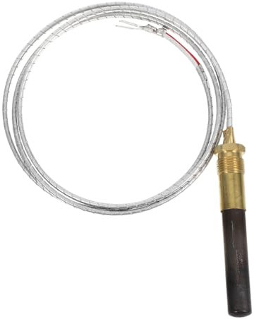 TOYANDONA Generator Cluster Thermoelement für Gasheizgeräte Aluminiumummantelter Temperatursensor Kompatibel mit Gasöfen Heizstrahlern und Warmwasserbereitern