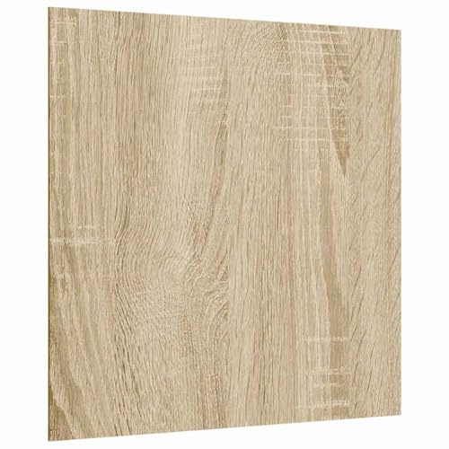 vidaXL Dekoplatten 12 stk. Sonoma-Eiche 30 x 30 x 0,27 cm