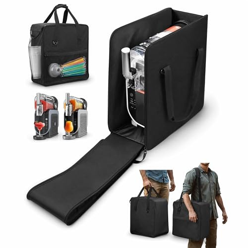 Tragbare Tragetasche für Slushie-Maschine FS301 für FS300, Outdoor-Reise-Aufbewahrungstasche, Oxford-Tuch mit Schultergurt, für Outdoor-Reisen, Camping und Partygebrauch