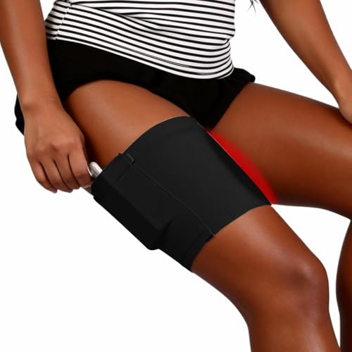 Porta cellulare da gamba, antifurto, unisex, invisibile, per sport, corsa, escursionismo, equitazione, moto, allenamento, camminata