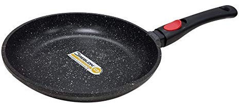 Cflagrant® Poêle Façon Pierre Tous Feux Dont Induction Sans PFOA Cuisson Sans Matière Grasse Revêtement en Greblon C3 de Technologie Allemande (28)