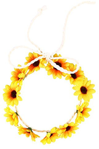 Blumen Stirnband Gänseblümchen Krone Haar Kranz Braut Kopfschmuck Haarband