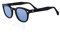 XLAB 8004 Occhiali da sole stile moscot, 48mm, Nero/Azzurro, Unisex