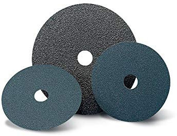 Sait 77975 - Dischi in fibra SAITDISC Z, 125 mm x 22 mm, grana 80, tipo X, 200 pezzi