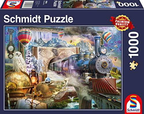 Schmidt Spiele 58964 Magische Reise, 1000 Teile Puzzle