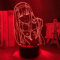 LED-Nachtlampe Zero zwei 3D-Illusion Licht Bett Tischlampe Raumdekor Anime Liebling in der Franxx Zero Zwei Kind Geburtstagsgeschenk-16 Farbe mit Fernbedienung