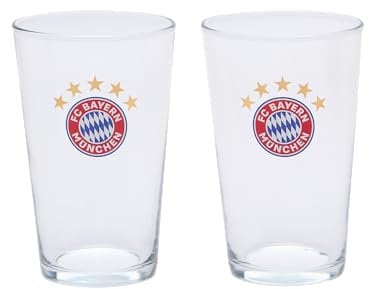 FC Bayern München Fanglas 2er Set I Fußball