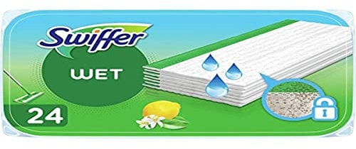 Swiffer Mopa Feuchttücher mit frischem Zitrusduft, 24 Einheiten für schnelle und einfache Reinigung