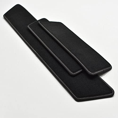 Premium Velour Teppichset für Einstieg Trittstufen Türeinstieg 3-TLG geeignet für VW T5 T6 T6.1 mit 1 Schiebetüre