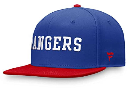 Fanatics - NHL New York Rangers Iconic Color Blocked Snapback Cap