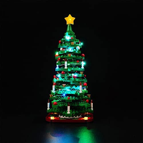 Led Light Kit for Lego Christmas Tree, Led Lighting Set for Lego 40573 Christmas Tree - Not Include Models, Just Light Set(Standard Version)