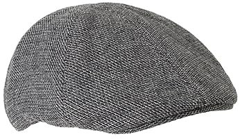 camel active Herren Flat Cap mit Wolloptik Grau, Menswear-M
