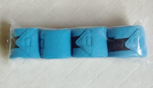 German Riding Miniline Fleecebandagen 1 Set ür Größe für Shetty, Minishetty und Miniaturpferd himmelblau