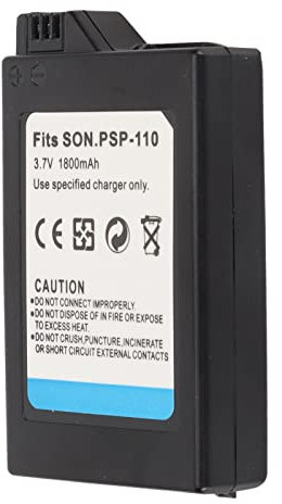 Game Console Lithium Ion Battery, Overcharge Protection Game Console Replacement Battery 3.7V Professional 1800mAh for 1001