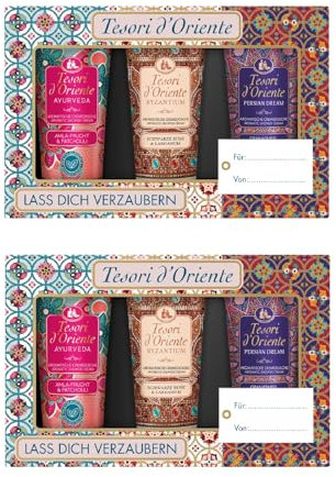 TESORI DORIENTE 2x Geschenkset Cremeduschen à 3 x 75 ml