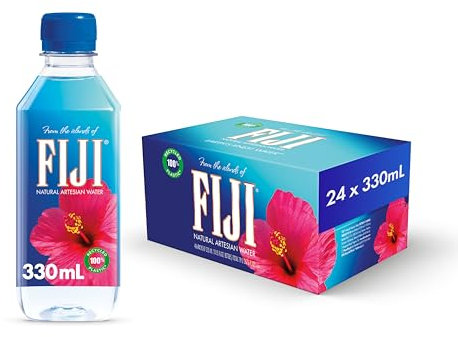 FIJI Natural Artesian Flaschenwasser, 330 ml, 24 Stück