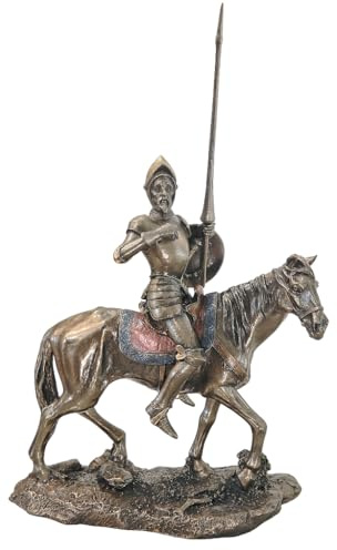 Veronese Don Quijote von La Mancha zu Pferd für Bücherwurm max H 34 cm