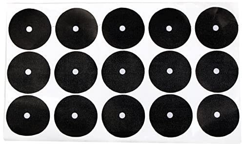 Billardtisch-Markierungspunkte, Billard-Spot-Aufkleber, schwarze Stoff-Billardtisch-Punkte, weißes Ball-Locator, Billard-Zubehör, Pool-Ball-Positionsmarkierungsaufkleber für ((American width: 35CM))