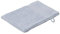 liebling Waschhandschuh, 100% hochwertige Baumwolle, Serie Miami, 17 x 24 cm, waschbar & trocknergeeignet, Farbe: Silber