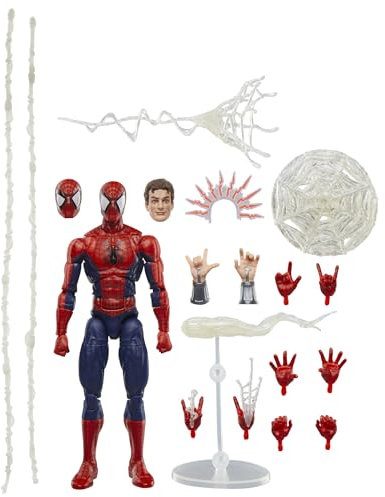 Marvel Legends Maximum Series Spider-Man Action-Figur, Rot/Blau