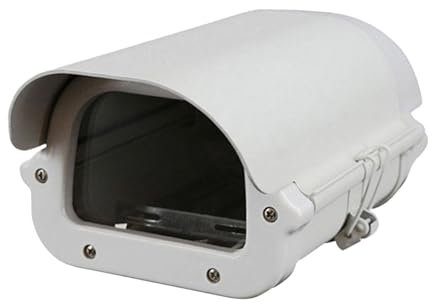 Dickly Sicherheit CCTV Kamera Gehäuse Fall Aluminium Legierung Schutz Outdoor Shell Sicherheit Kamera Schutz Gehäuse Sonne Regen Schild, 10 Inch