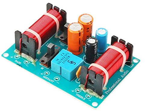 Persistence 150W Lautsprecher Frequenzweiche 3 Wege Hoch-Niedrig 4-8 Ohm Frequenzweiche für Lautsprecher