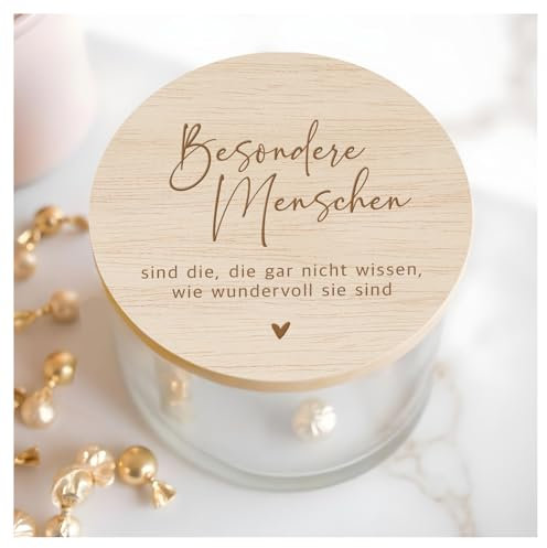 Grandora Vorratsglas mit Gravur Geschenkidee für Lehrer, Erzieher oder Kollegen Aufbewahrungsglas Dankeschön Abschiedsgeschenk Geschenk Mama Keksdose XHG1019-01