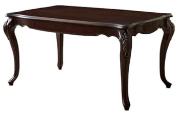 CUISGOR Diner Table Home Walnut Dining Table Workbench Restaurant Retro Solid Wood Dining Table