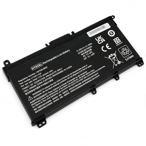 HT03XL Battery for HP L11119-855 15-cs0053cl 15-da0014dx 17-by1053dx Pavilion 15-CS 15-DA 15-DB 15-DW 15-DY 17-BY 17-CA 14-CE 14-CF 14-DF Laptop Battery Replacement