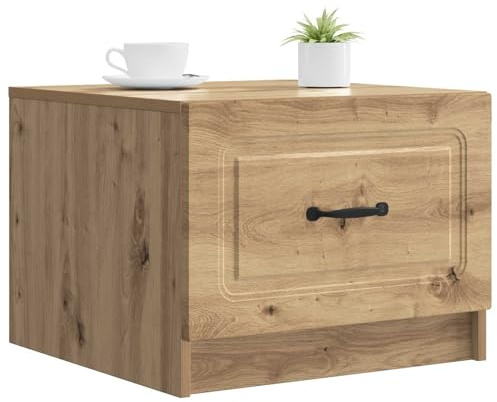 vidaXL Couchtisch Artisan-Eiche 49 x 50 x 37 cm Holzwerkstoff