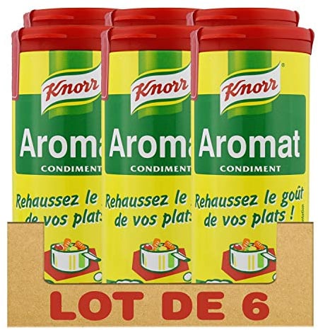 Knorr Assaisonnement En Poudre Aromat Tube (Lot de 6 x 70g)