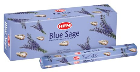 HEM Blauer Salbei Räucherstäbchen 6 Packung