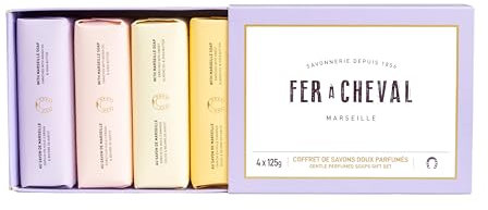 Coffret de Savons Doux Parfumés 4 X 125G