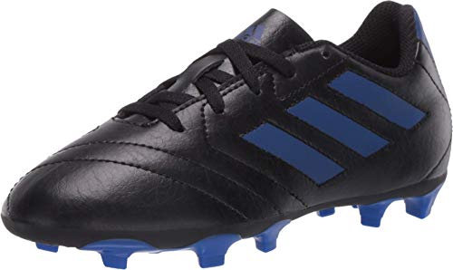 adidas Boys' Goletto VII FG J Football Shoe, core Black/Team Royal Blue/Team Royal Blue, 3.5 M US Little Kid