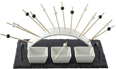 Secret de gourmet - Set Aperitif Ardoise Arc 5P