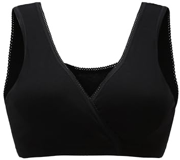 Cimary Soutien-Gorge de maternité sans Couture pour Femmes (Lot de 4) (XXL, 4PACK(Black+Grey+White+Beige))