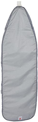 Brabantia Housse pour Table à Repasser B, 124 X 38 cm - Coton, Mousse 4mm & Feutre 4mm – Silver