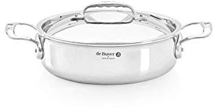 DE BUYER Pfanne mit Deckel Affinityinox Ø 20, 3741.20