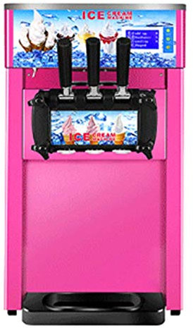 Commercial Slushy Ice Cream Machine, 1200W 16L Stainless Steel Margarita Smoothie Frozen Drink Maker Suitable Perfect for Ice Juice Tea Coffee Making